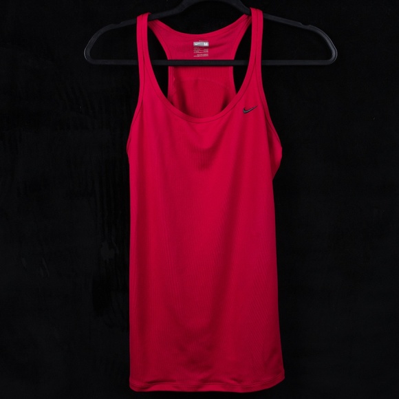 Nike Red Running Tank Top Size M - Picture 1 of 5